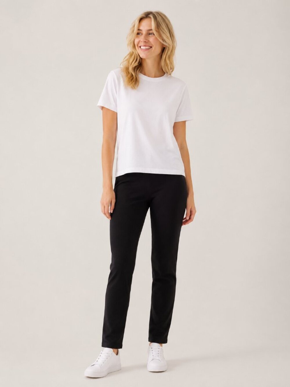 AYR Ankle Zip High Rise Skinny Pants Invisible Placket Black 2 #7955